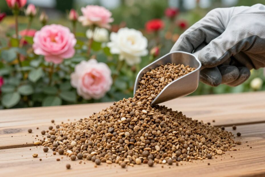 Jaki obornik granulowany pod róże