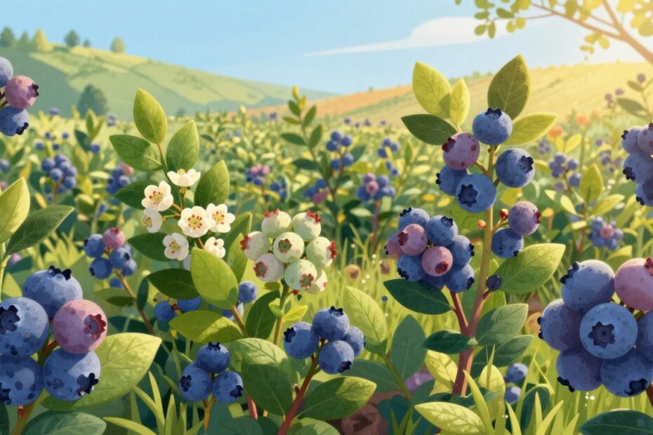 Jakie odmiany borówki sadzić obok siebie