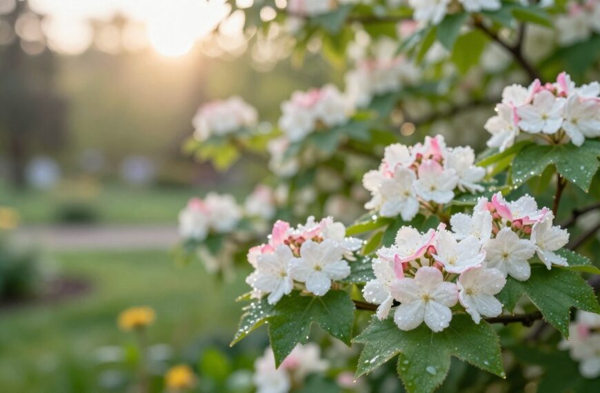 Kalina koralowa kiedy kwitnie – od czego zależy termin i jak wydłużyć efekt kwiatów