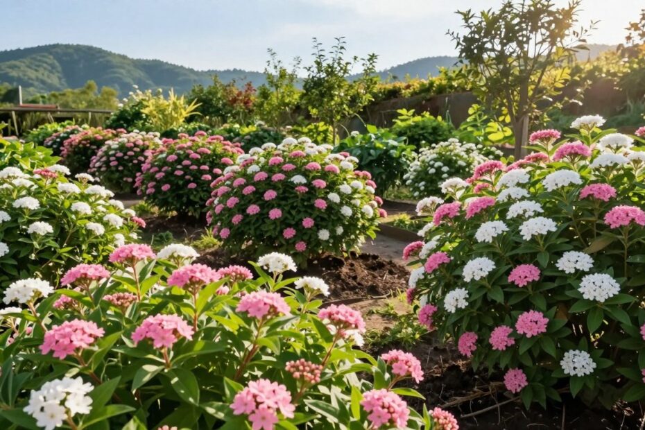 Tawuła japońska jak gęsto sadzić