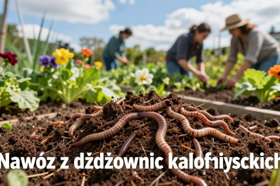 Nawóz z dżdżownic kalifornijskich